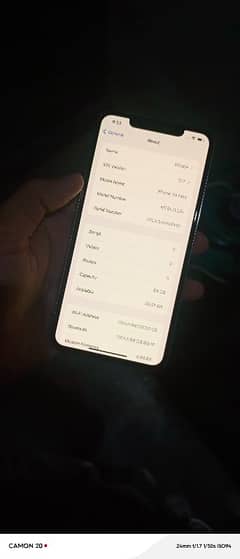 iphone xs max white 64gb jv only mobile 0