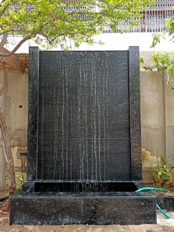 Waterfall - Fountain - Water Features - Vertical Garden - Pool 17