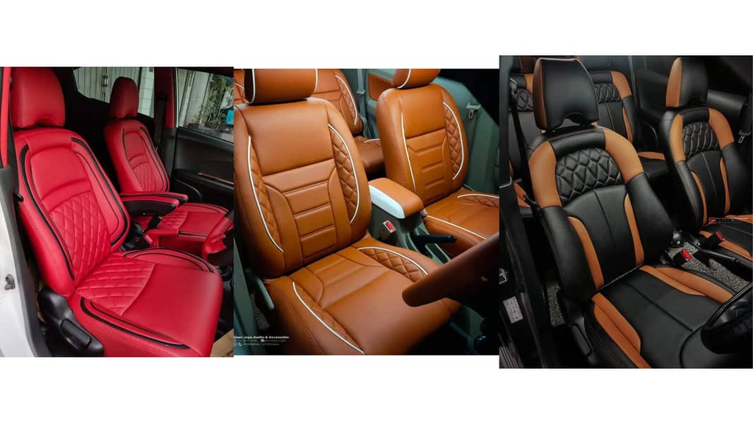 Skin fitting and OEM type seat covers, custom made for all cars 4