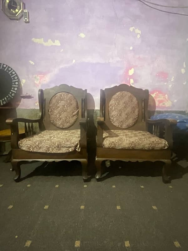 sofa set for sale original wood 2