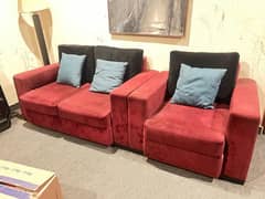 6 Seater sofa set new condition