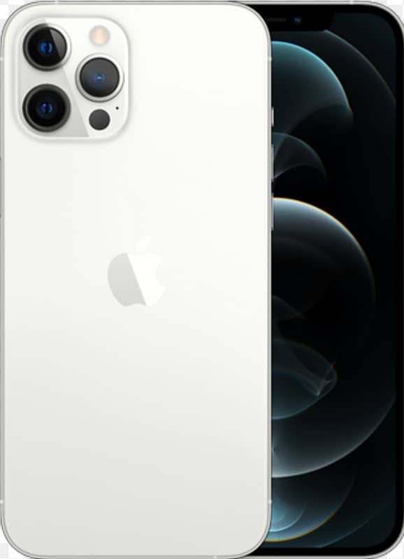 I phone 12 Pro max white color 0