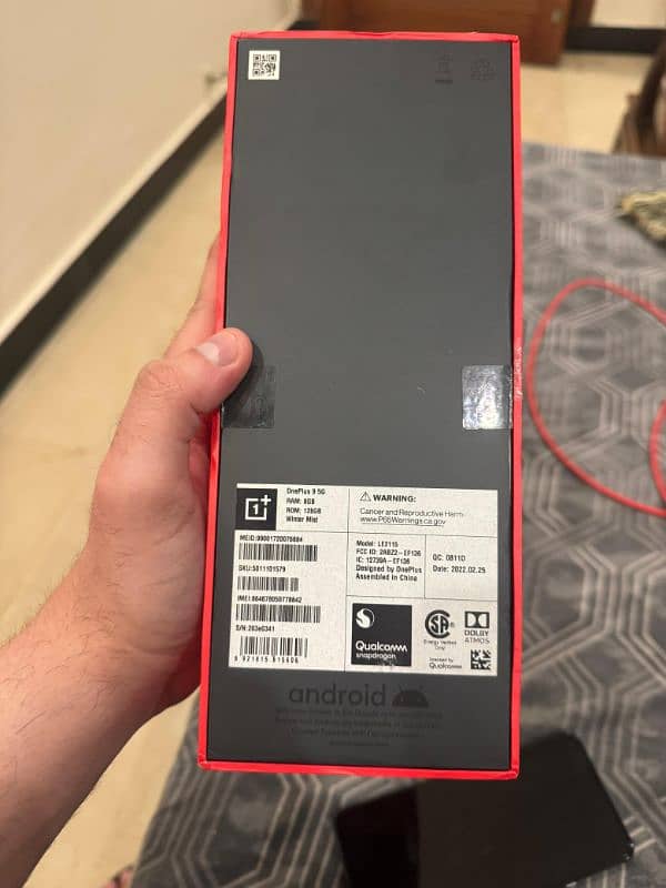 OnePlus 9  one sim patch 8/128 mid a green line only 03194549508 7