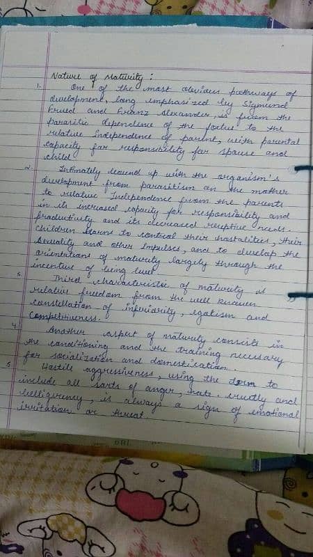 handwriting assignment work 1