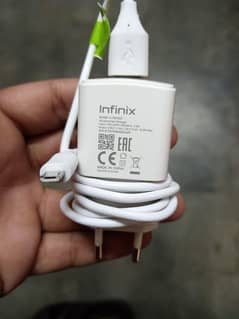 hot 40i ka original charger 18w infinix