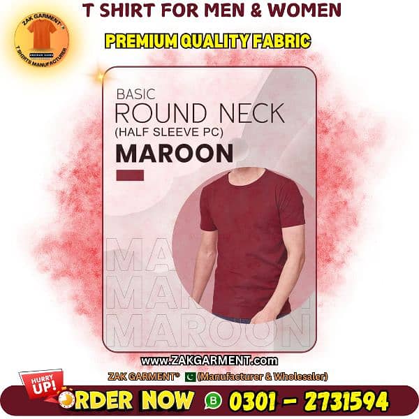 T SHIRTS | Export Quality | Premium Cotton Fabric | T SHIRT For Men| 1