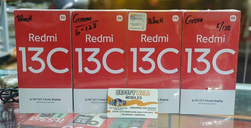 REDMI 13C 6GB/128GB BOXPACK 0