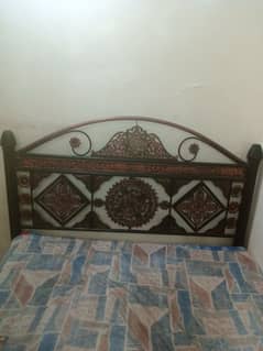 iron double bed for sell A1