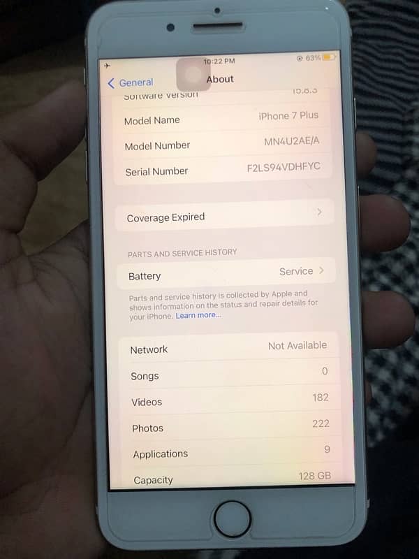 IPhone 7plus PTA APPROVED 128gb All ok 2