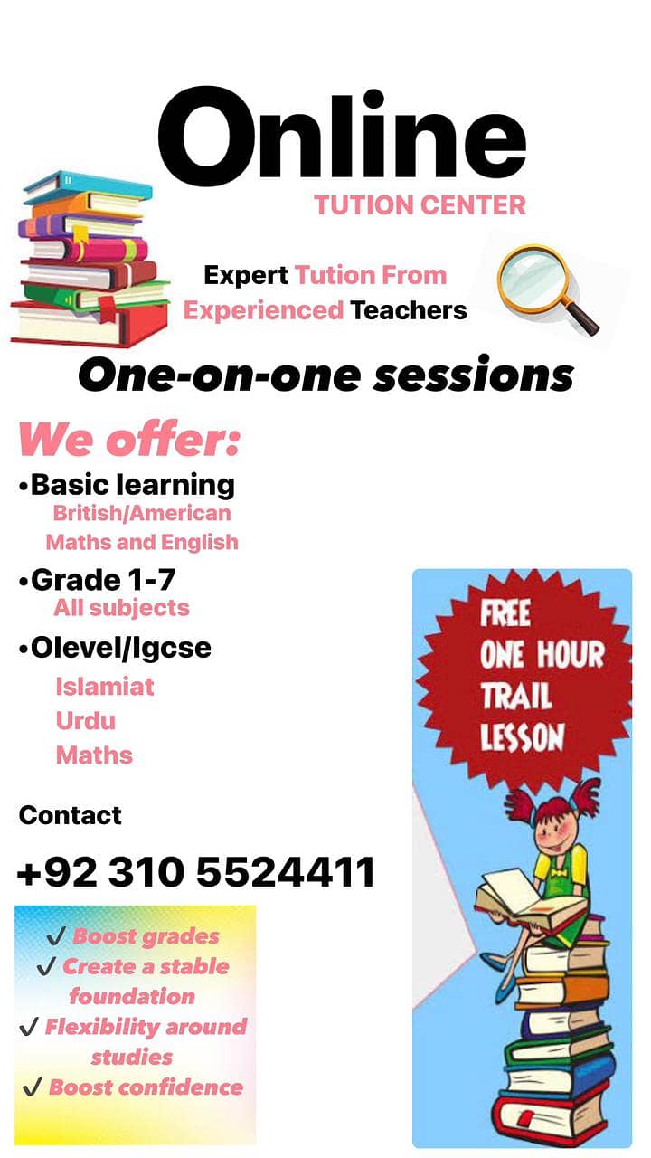 Online Tutor Services Available/O Level IGCSE Tutor Services 1