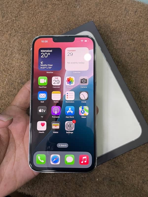 iphone 13 pro max pta approved 128gb 84bh 2