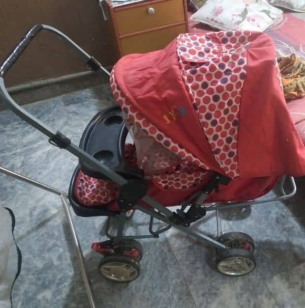 17 inch baby girl imported coat and 1 used pram for sale 9