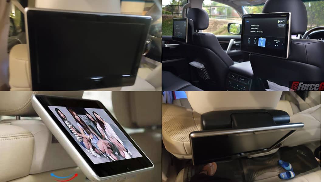 Car Headrest Screens and Complete Rear Entertainment Solution. 5