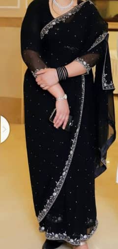 Black saree 0