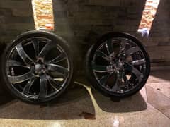 Alloy rim tires