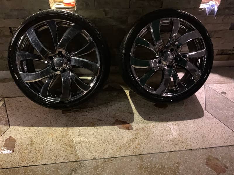 Alloy rim tires 3