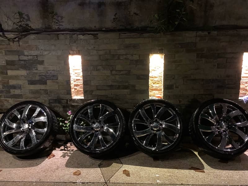 Alloy rim tires 5