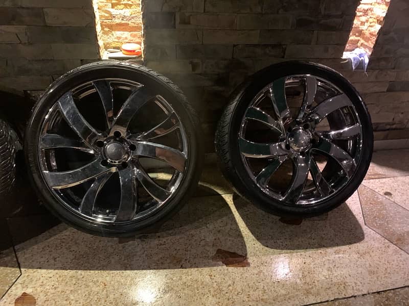 Alloy rim tires 6