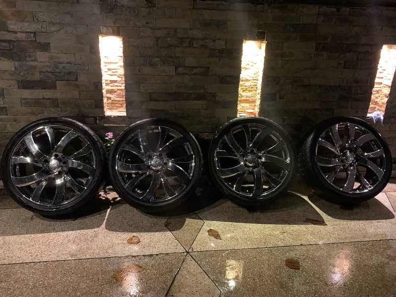 Alloy rim tires 8