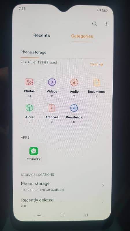 Oppo F15 8+5 GB RAM , 128 GB. 1