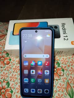 redmi 12 8+4 128 complete samna hai bilkul ok hai koi masla nahi hai