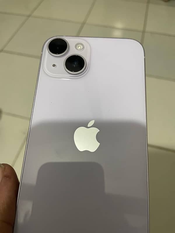 iphone 14 jv 10/10 one month apple  warranty 2