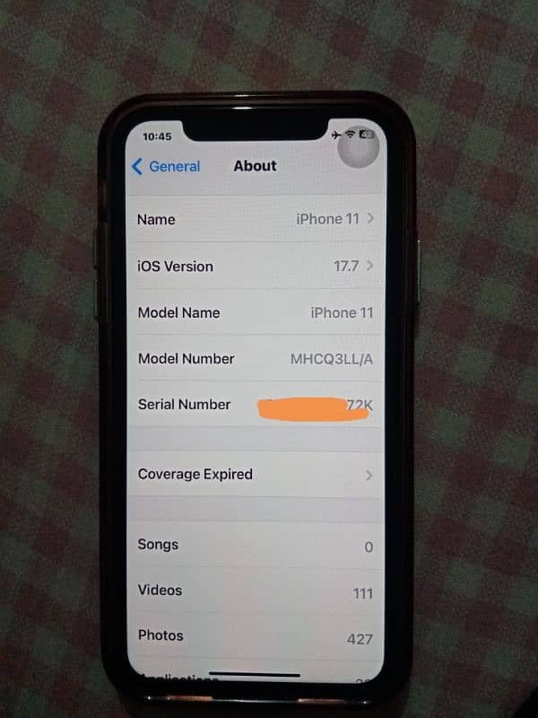 IPHONE 11 (JV) 64 STORAGE LLA MODEL 2