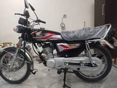 honda CG 125 black 2024