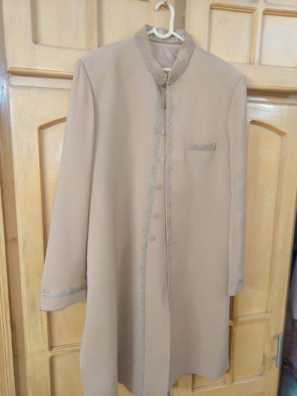 SHERWANI CAMEL COLOUR 1