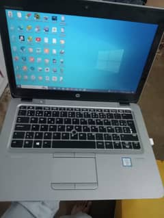 Hp laptop core i5 6th gen 8GB ram 256GB SSD minimum battery timing3hrs