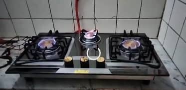 One time used stove is available for sale 0