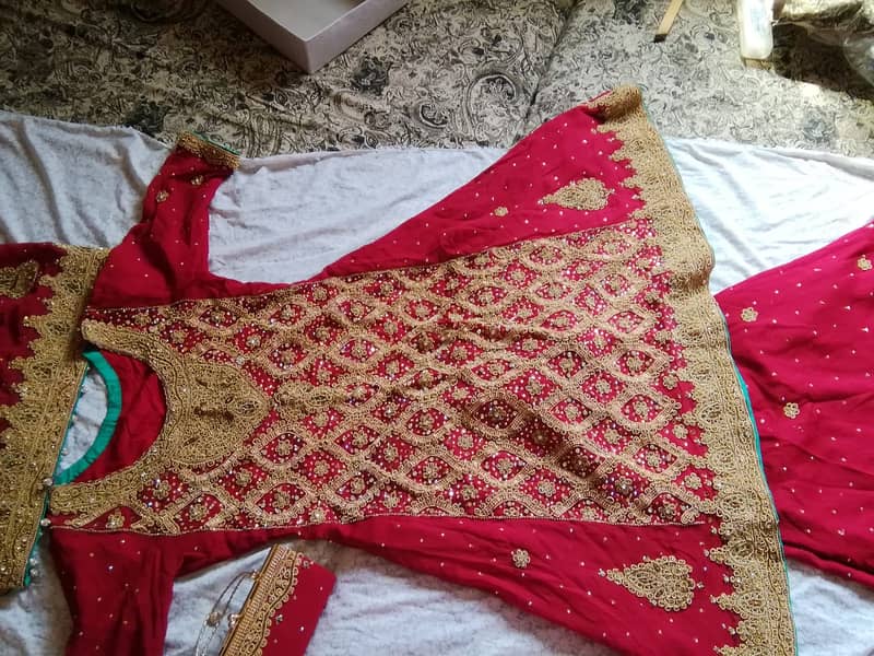 Sharara with long shirt in good Condition 12