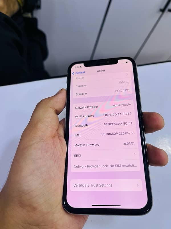 iphone X 256gb Pta approved 6