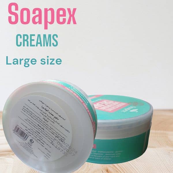 Soapex creams Large size 2