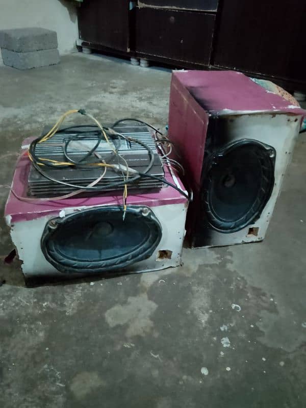 2 channel M with speaker 8" 1