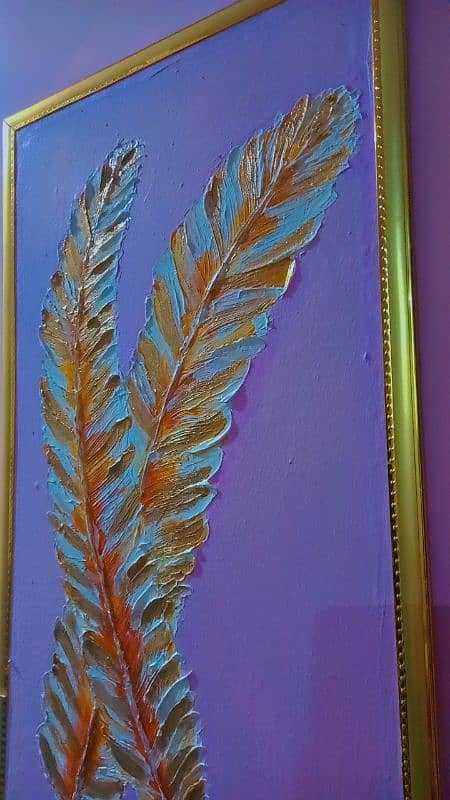 feathers texture painting 0