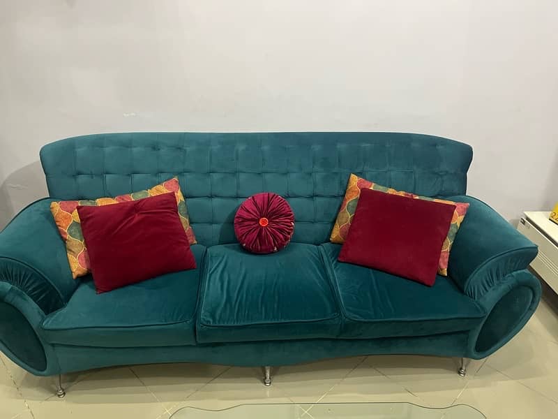 velvet sofa set 1