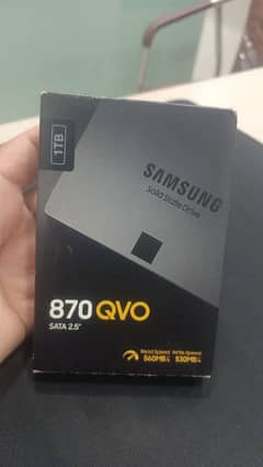 Samsung 870 QVO 1TB 2.5"SSD sealed pack