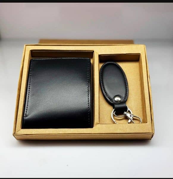 New design Men's leather wallet with free stylish kitchen. . . 2