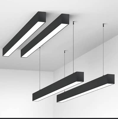 LED linear series and Alumanium profile lights are available