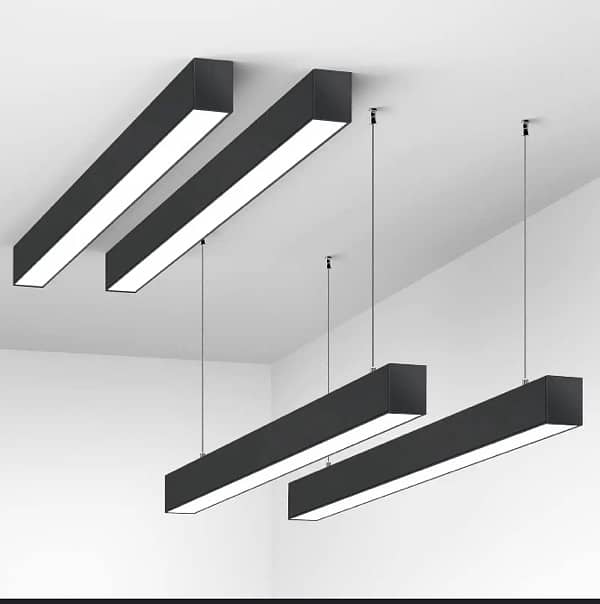 LED linear series and Alumanium profile lights are available 0