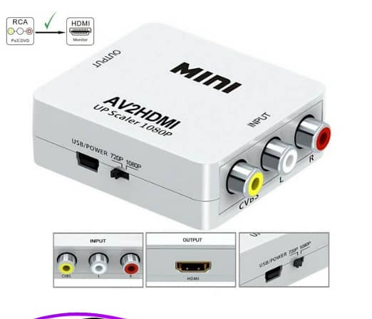 AV2HDMI convert (720p-1080p) 0