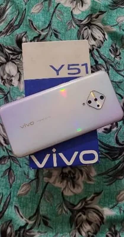 vivo Y51 4 128 with original box official pta approved exchange posibl 0