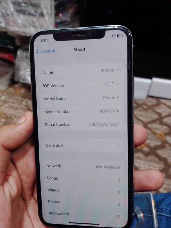 iPhone X 256 gb non pta factory unlock 5