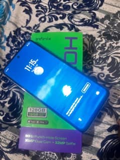 Infinix hot 40i 8+8 / 128gb ( 10 Months warrnty)