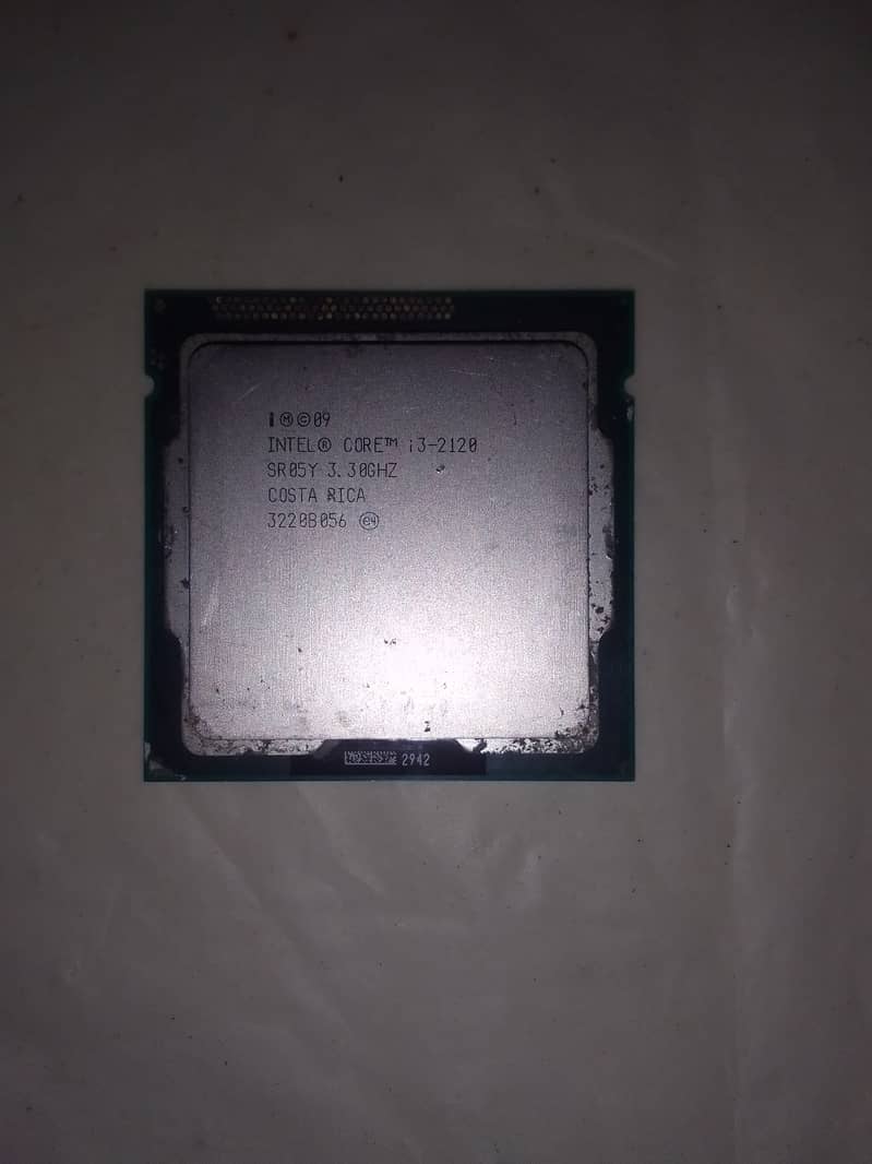 Core I3 2nd Gen Processor With Its FAN 1