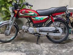 Honda 70 cc 2022 (03214396439 Whatsapp)