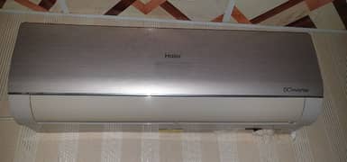 1 Ton AC Haier DC Inverter Cold & Heat Option.