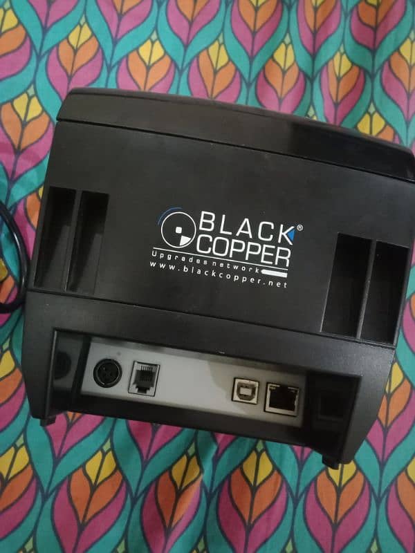 black copper thermal receipt printer 2