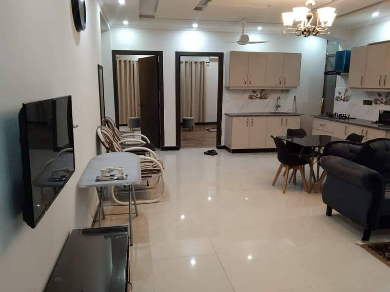 2 bed room luxury furnished apartment Available for Rent in Madina tower 3